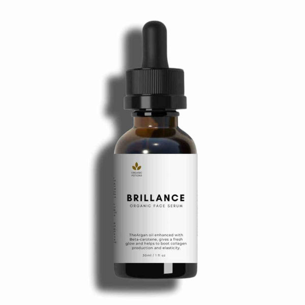 An bottle of Face Serum  Brilliance for radiant glowing skin