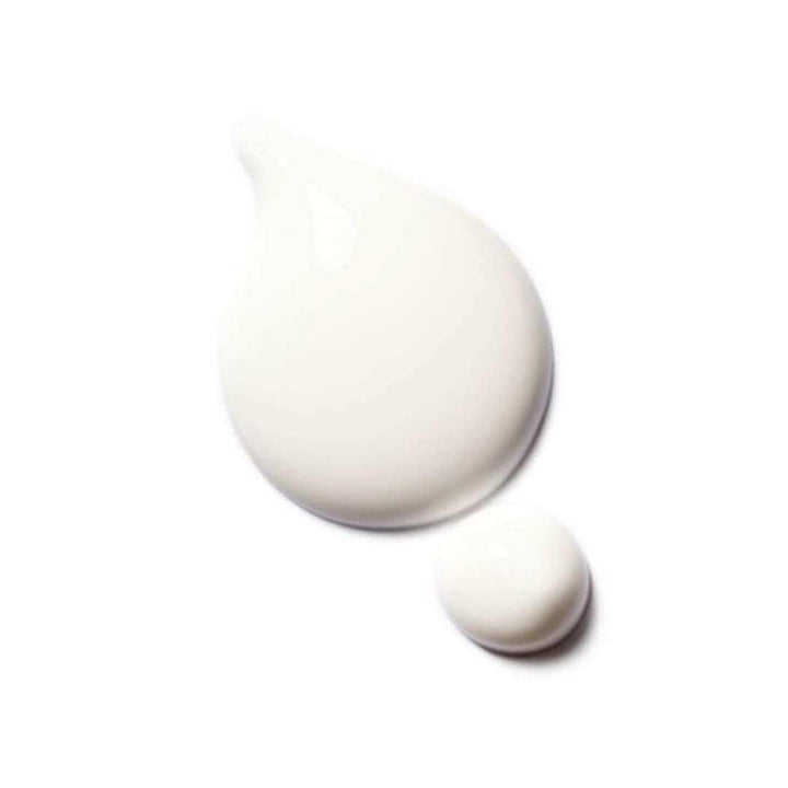 Close-up of creamy texture of Hydrating Cleanser Lotion,